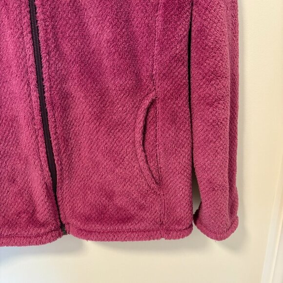 Patagonia Fleece Sweater Zip Jacket Girls' Size L Purple Pink Outdoor - Picture 4 of 11